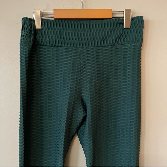 TIKTOK Viral Leggings Green Butt Booty Shaper Leggings - Picture 6 of 7